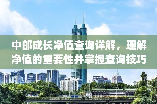 中邮成长净值查询详解，理解净值的重要性并掌握查询技巧