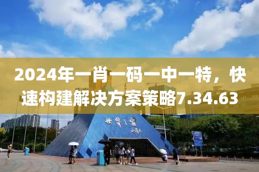 2024年一肖一码一中一特，快速构建解决方案策略7.34.63