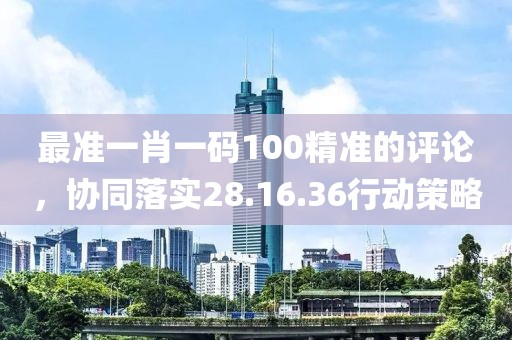最准一肖一码100精准的评论，协同落实28.16.36行动策略