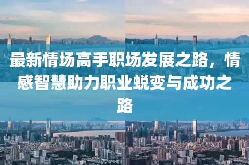最新情场高手职场发展之路，情感智慧助力职业蜕变与成功之路