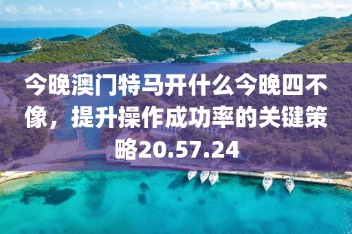 今晚澳门特马开什么今晚四不像，提升操作成功率的关键策略20.57.24