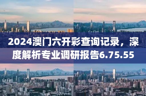 2024澳门六开彩查询记录，深度解析专业调研报告6.75.55