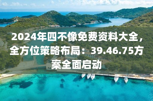 2024年四不像免费资料大全，全方位策略布局：39.46.75方案全面启动