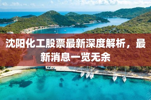 沈阳化工股票最新深度解析，最新消息一览无余