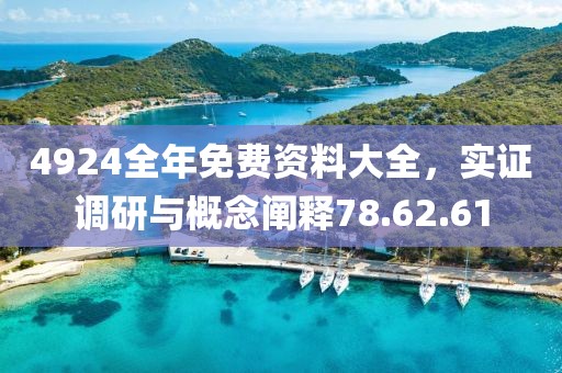 4924全年免费资料大全，实证调研与概念阐释78.62.61
