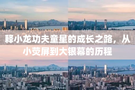释小龙功夫童星的成长之路，从小荧屏到大银幕的历程