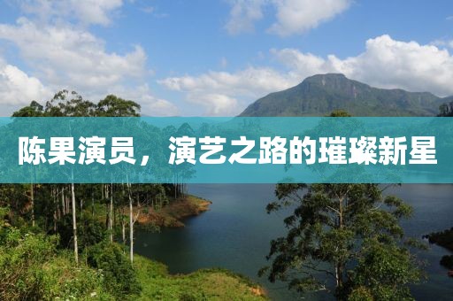 陈果演员，演艺之路的璀璨新星