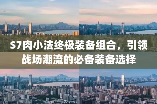 S7肉小法终极装备组合，引领战场潮流的必备装备选择