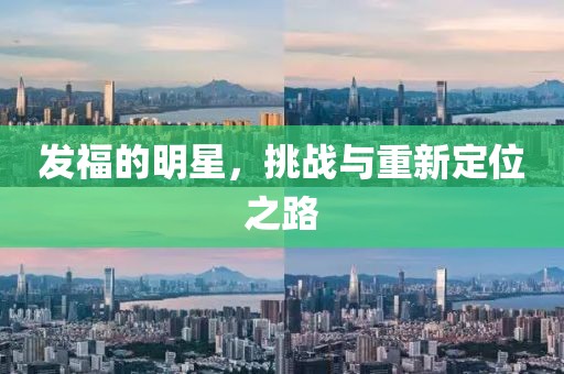 发福的明星，挑战与重新定位之路