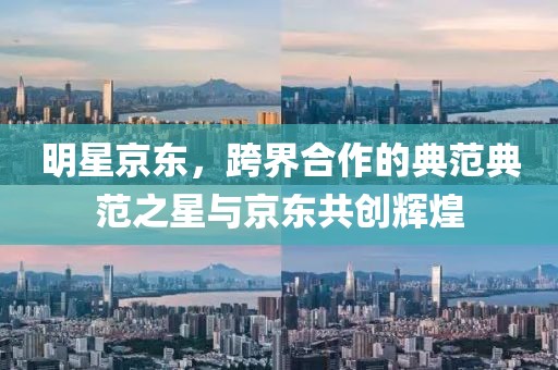 明星京东，跨界合作的典范典范之星与京东共创辉煌