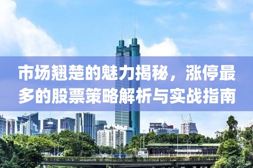 市场翘楚的魅力揭秘，涨停最多的股票策略解析与实战指南