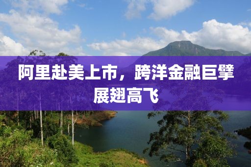 阿里赴美上市，跨洋金融巨擘展翅高飞