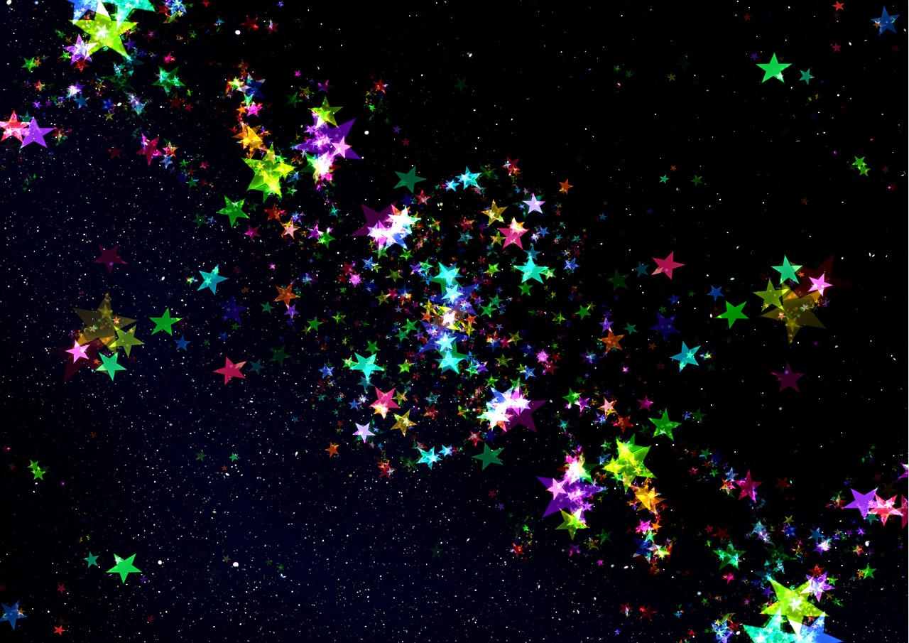 名字带颜色的明星，娱乐圈中的流光溢彩之星